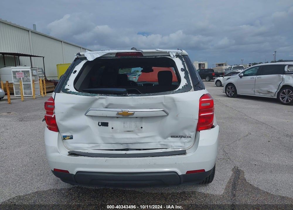 2016 CHEVROLET EQUINOX LS VIN: 2GNALBEK6G6305402