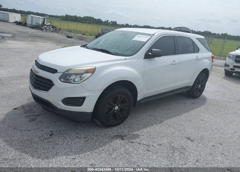 2016 CHEVROLET EQUINOX LS VIN: 2GNALBEK6G6305402