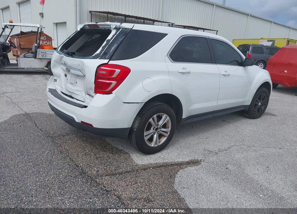 2016 CHEVROLET EQUINOX LS VIN: 2GNALBEK6G6305402