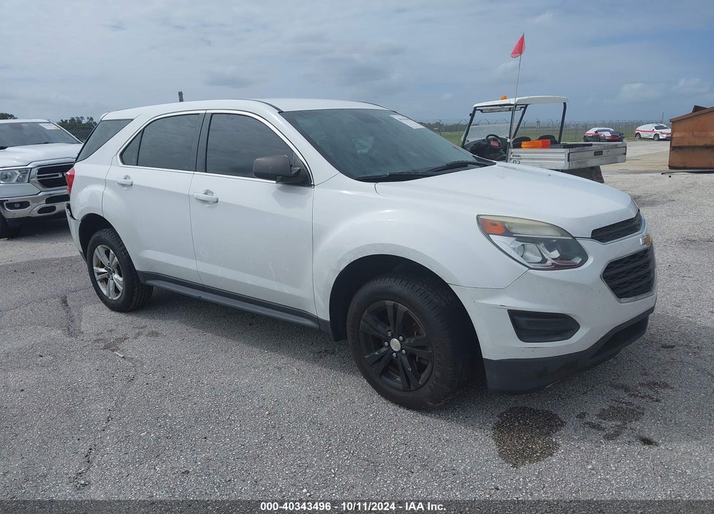 2016 CHEVROLET EQUINOX LS VIN: 2GNALBEK6G6305402