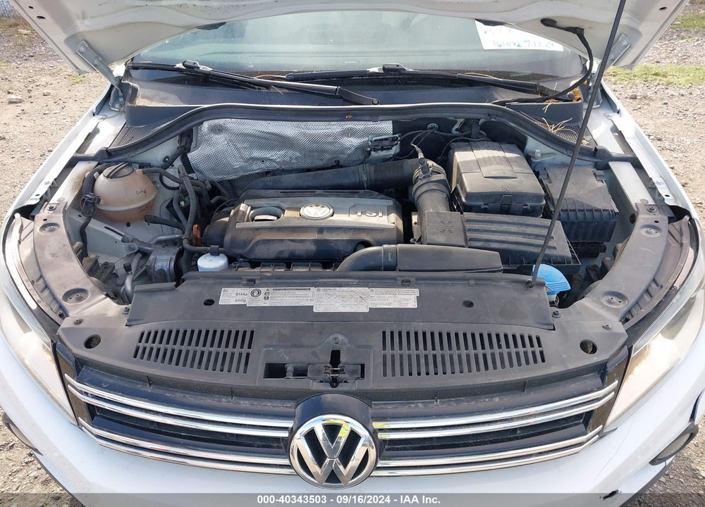 2013 VOLKSWAGEN TIGUAN SE VIN: WVGBV7AX7DW541446