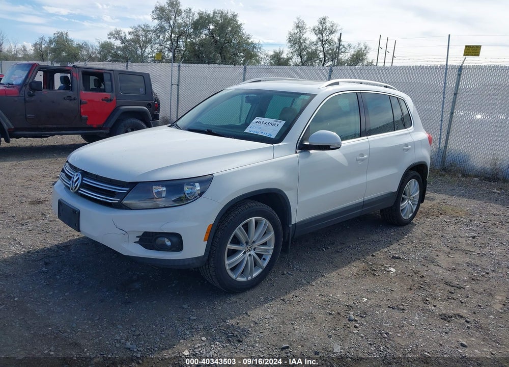 2013 VOLKSWAGEN TIGUAN SE VIN: WVGBV7AX7DW541446