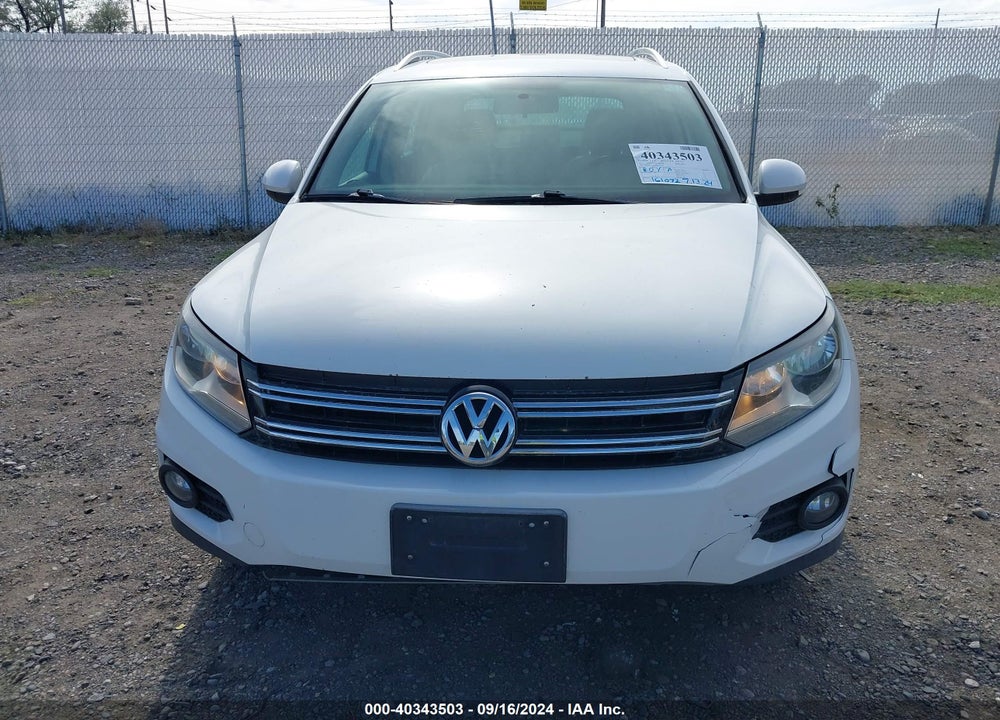 2013 VOLKSWAGEN TIGUAN SE VIN: WVGBV7AX7DW541446