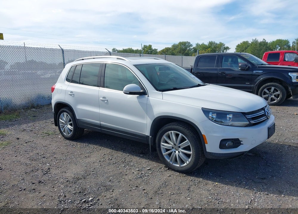 2013 VOLKSWAGEN TIGUAN SE VIN: WVGBV7AX7DW541446
