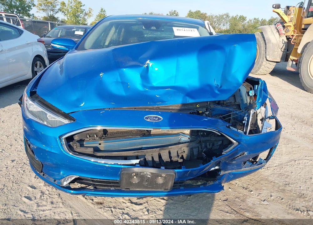 2019 FORD FUSION SEL VIN: 3FA6P0CD6KR140423