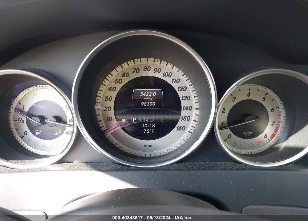 2013 MERCEDES-BENZ C 250 LUXURY/SPORT VIN: WDDGF4HB6DG100584