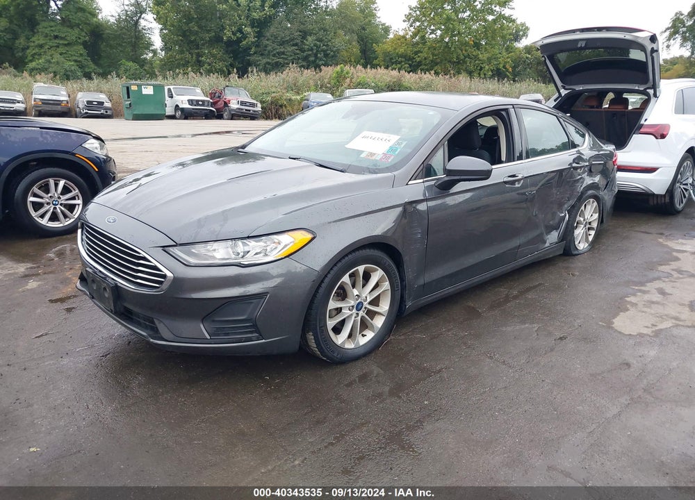 2019 FORD FUSION SE VIN: 3FA6P0HD5KR112475