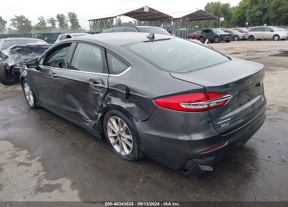 2019 FORD FUSION SE VIN: 3FA6P0HD5KR112475