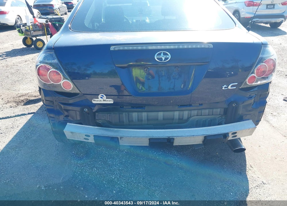 2008 SCION TC VIN: JTKDE167780236212