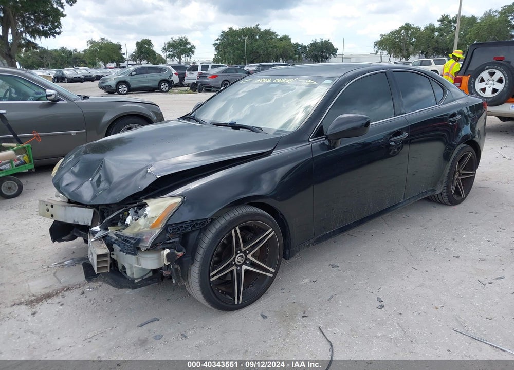 2008 LEXUS IS 250 VIN: JTHBK262785077002