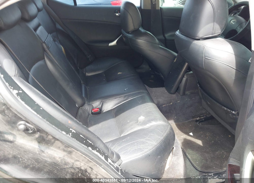 2008 LEXUS IS 250 VIN: JTHBK262785077002