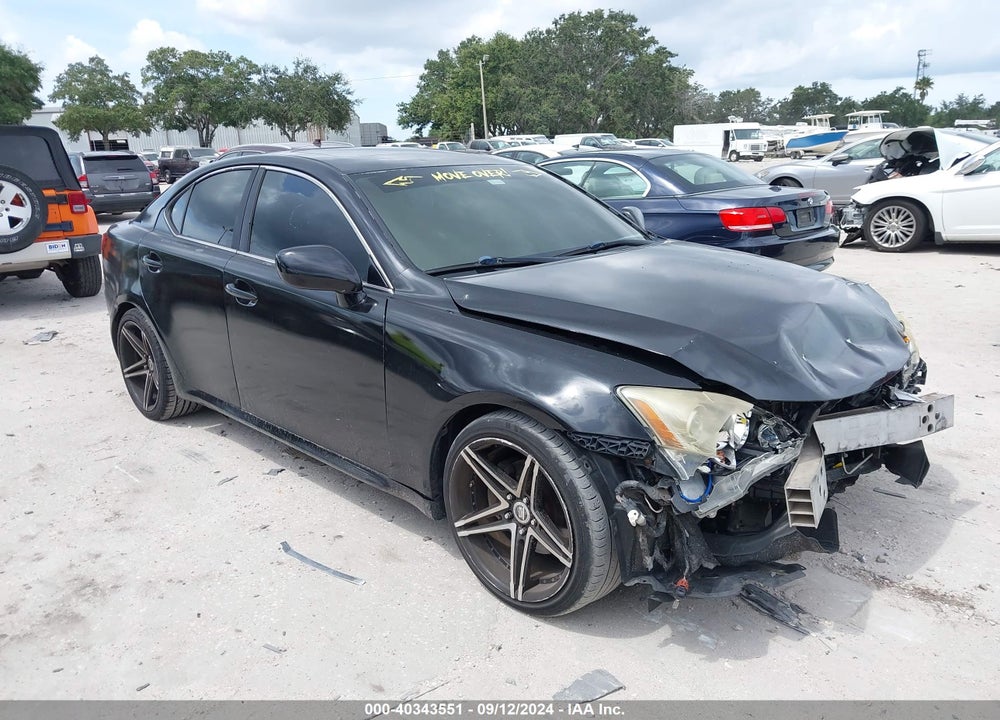 2008 LEXUS IS 250 VIN: JTHBK262785077002