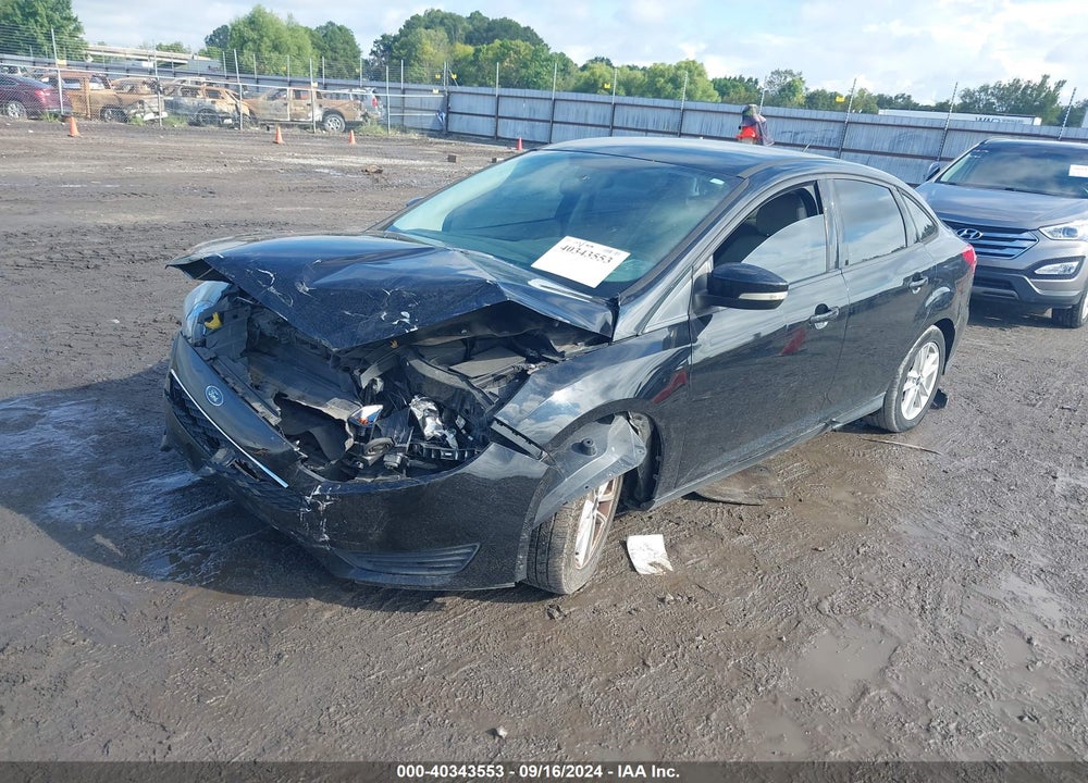 2016 FORD FOCUS VIN: 1FADP3F27GL383246