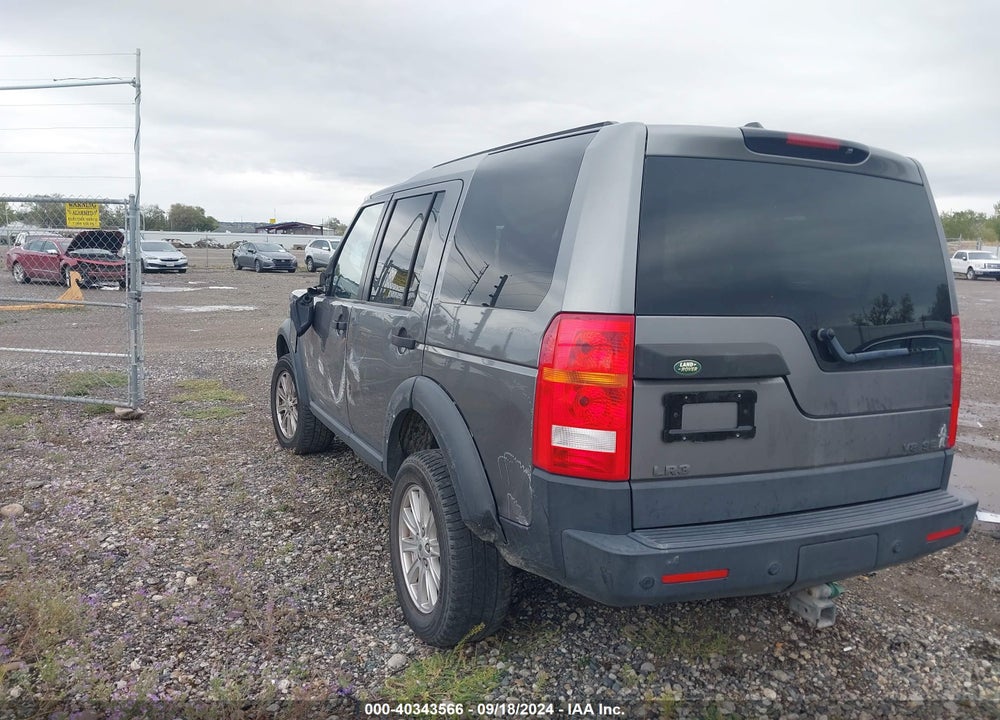 2007 LAND ROVER LR3 V8 SE VIN: SALAE25417A427262