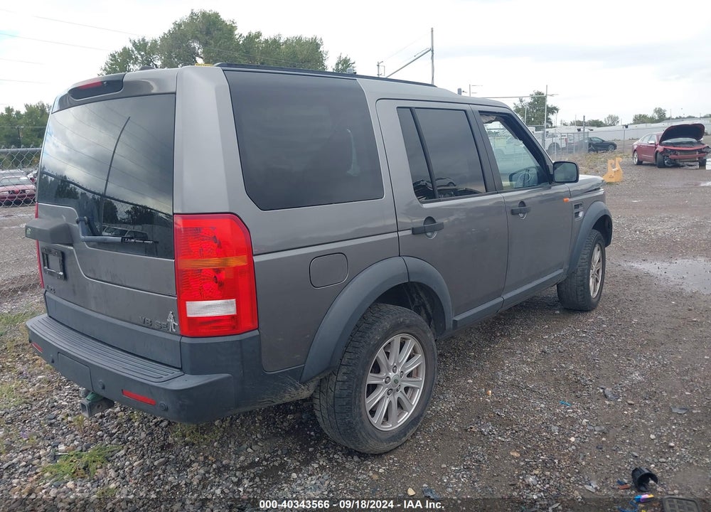 2007 LAND ROVER LR3 V8 SE VIN: SALAE25417A427262