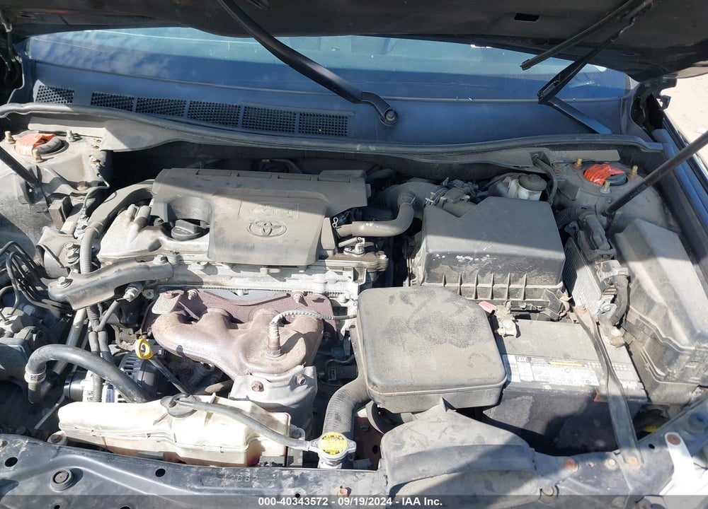 2012 TOYOTA CAMRY SE VIN: 4T1BF1FK5CU118124