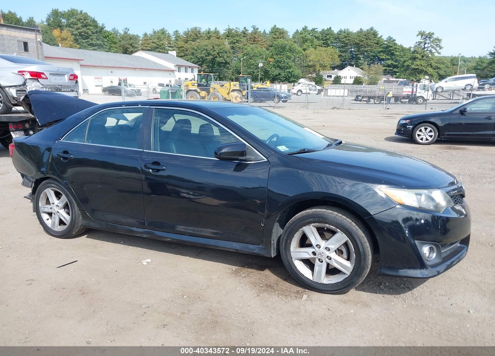 2012 TOYOTA CAMRY SE VIN: 4T1BF1FK5CU118124