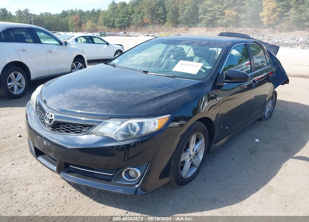 2012 TOYOTA CAMRY SE VIN: 4T1BF1FK5CU118124