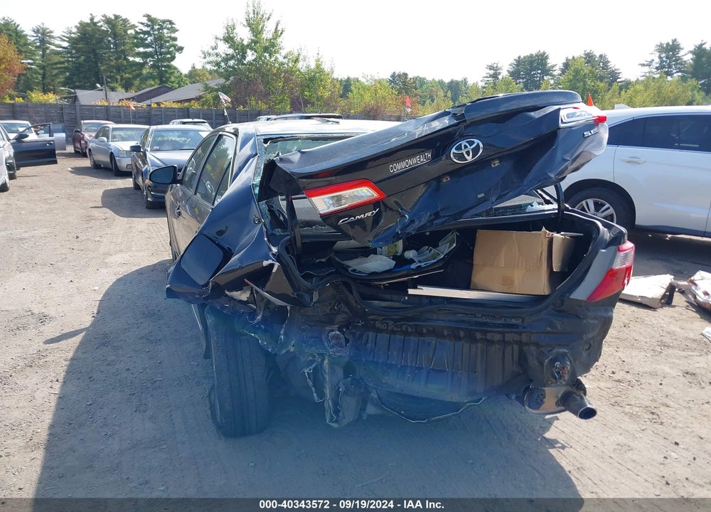 2012 TOYOTA CAMRY SE VIN: 4T1BF1FK5CU118124