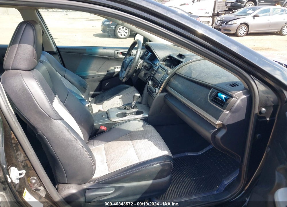 2012 TOYOTA CAMRY SE VIN: 4T1BF1FK5CU118124