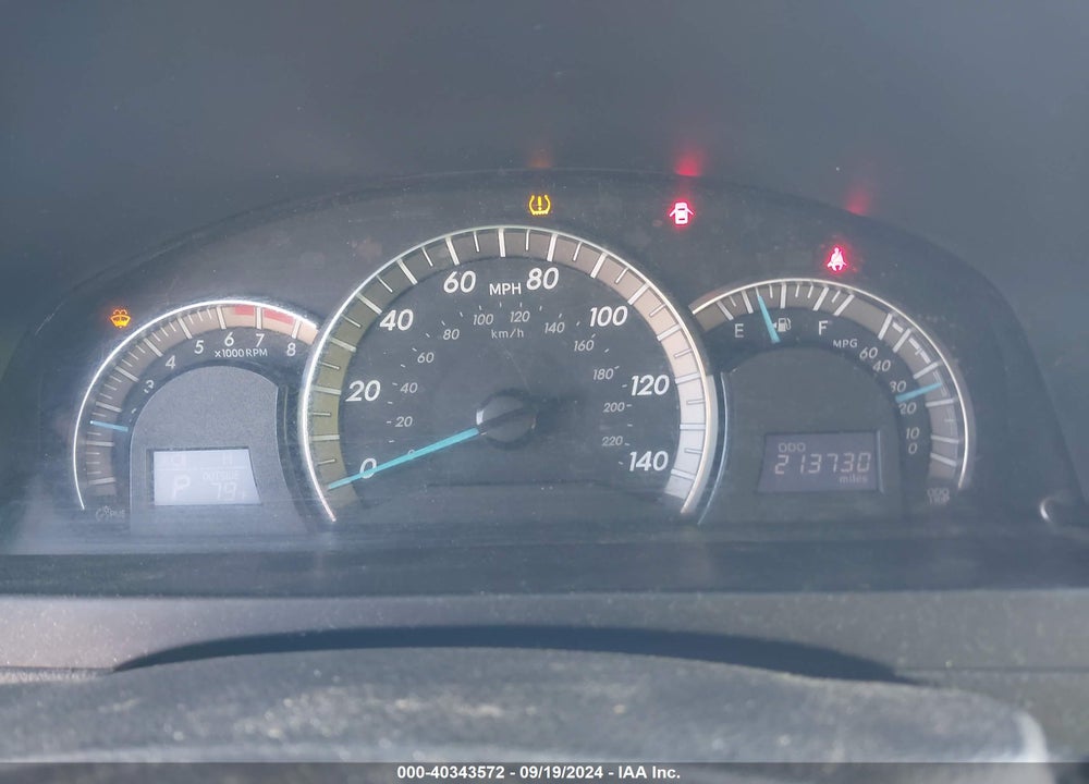 2012 TOYOTA CAMRY SE VIN: 4T1BF1FK5CU118124