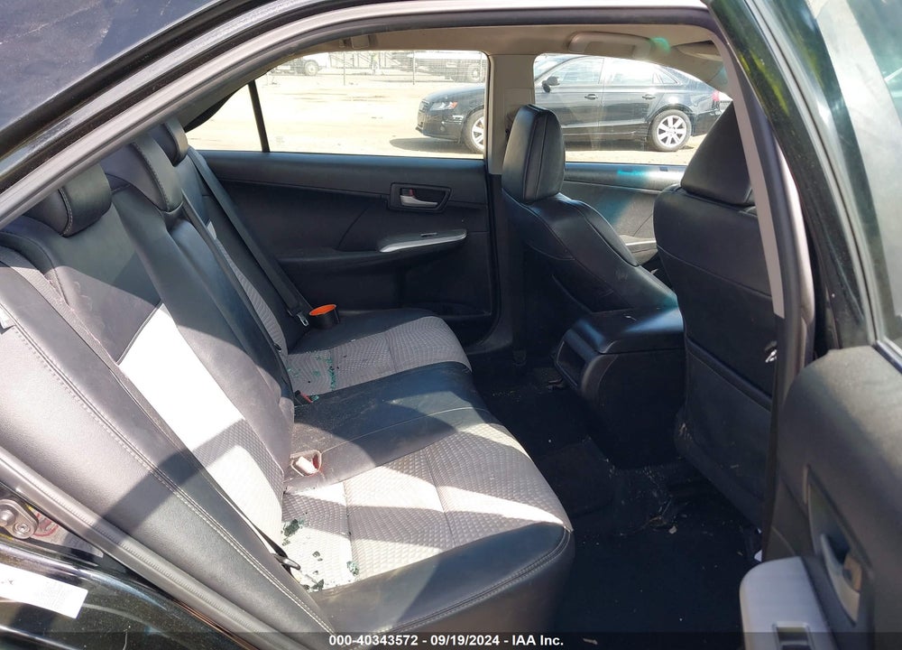 2012 TOYOTA CAMRY SE VIN: 4T1BF1FK5CU118124