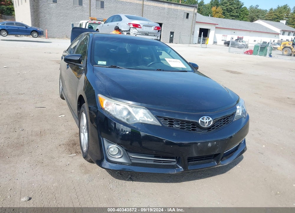 2012 TOYOTA CAMRY SE VIN: 4T1BF1FK5CU118124