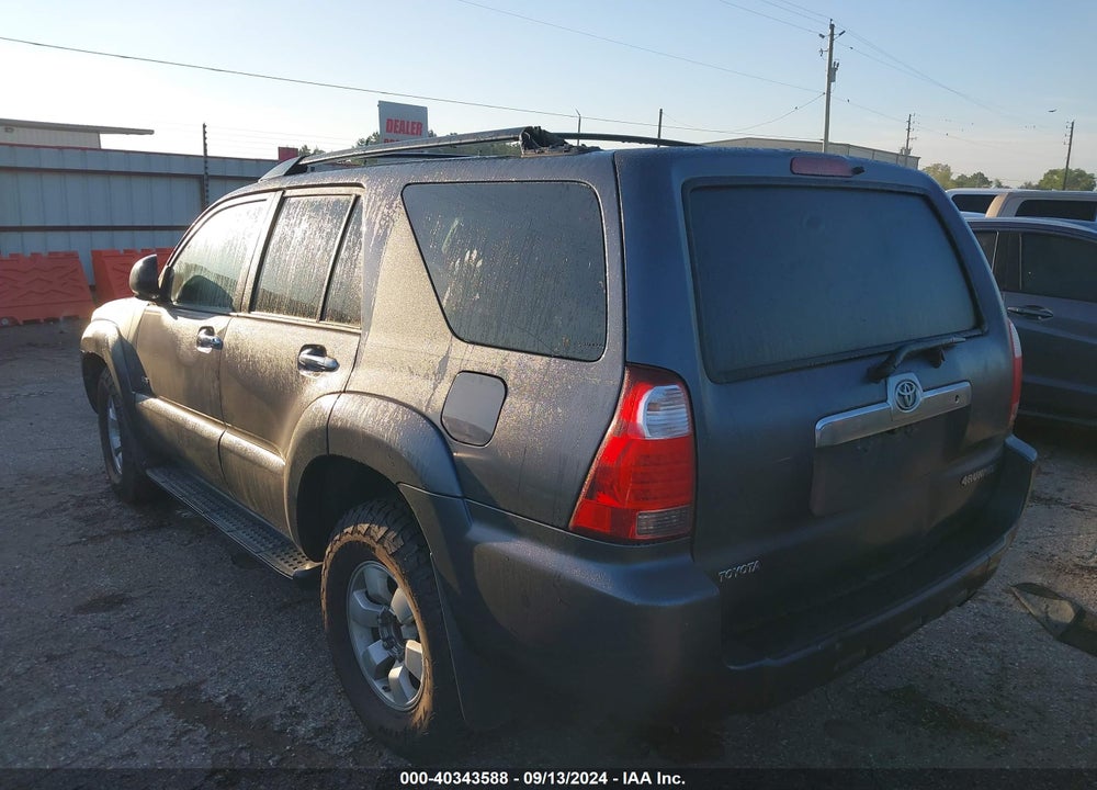 2007 TOYOTA 4RUNNER SR5 V6 VIN: JTEZU14R678076372