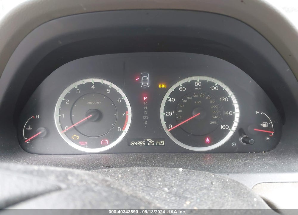2010 HONDA ACCORD 2.4 LX VIN: 1HGCP2F39AA105820