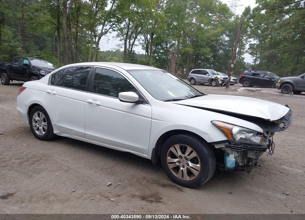 2010 HONDA ACCORD 2.4 LX VIN: 1HGCP2F39AA105820
