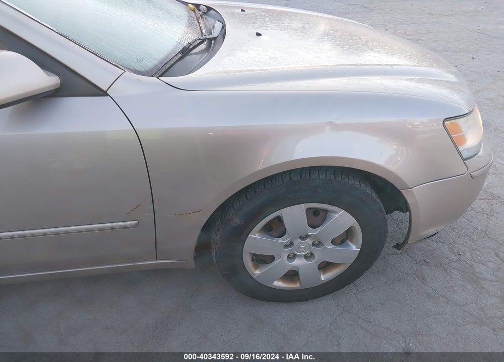 2009 HYUNDAI SONATA GLS VIN: 5NPET46C49H427848