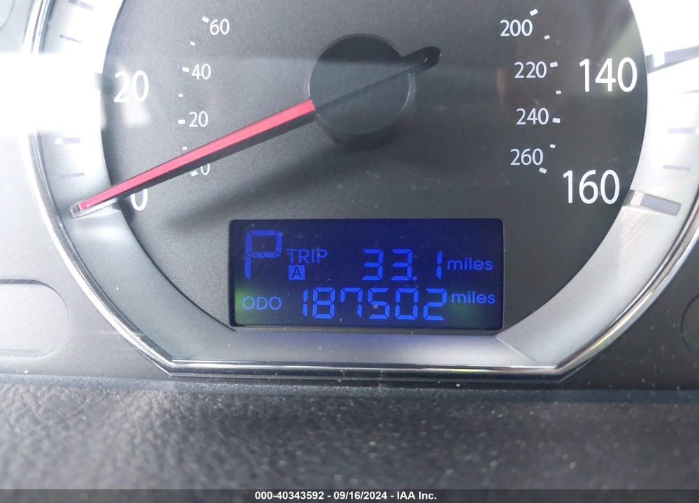 2009 HYUNDAI SONATA GLS VIN: 5NPET46C49H427848