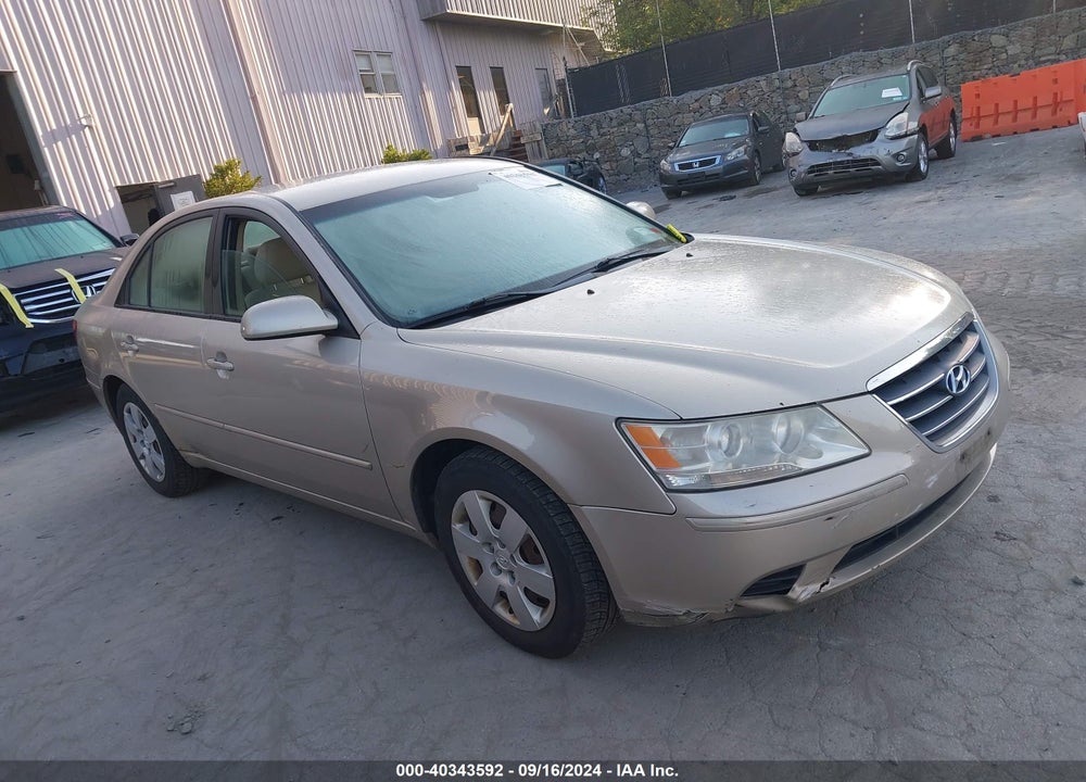 2009 HYUNDAI SONATA GLS VIN: 5NPET46C49H427848