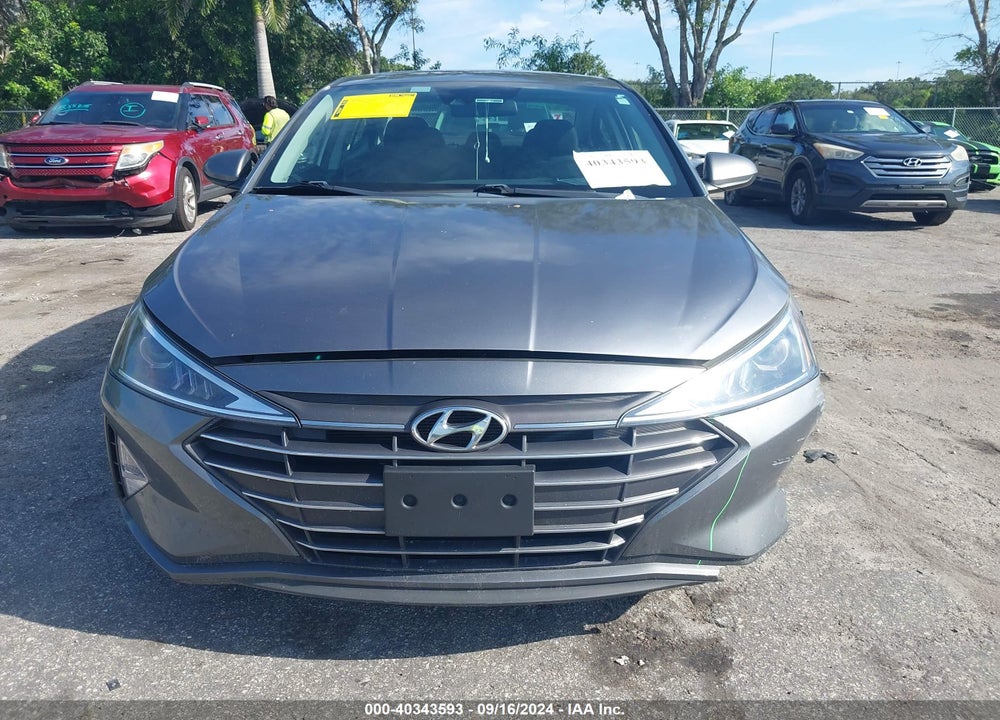 2019 HYUNDAI ELANTRA SEL VIN: 5NPD84LFXKH433042
