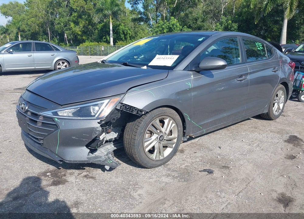 2019 HYUNDAI ELANTRA SEL VIN: 5NPD84LFXKH433042
