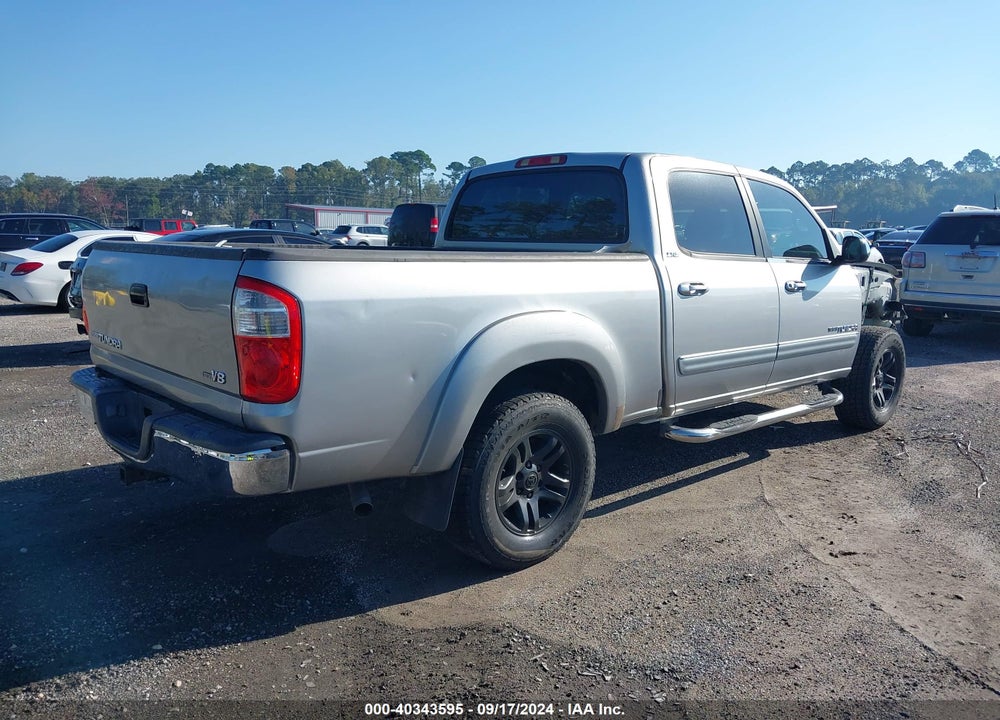 2006 TOYOTA TUNDRA SR5 V8 VIN: 5TBET34156S535082