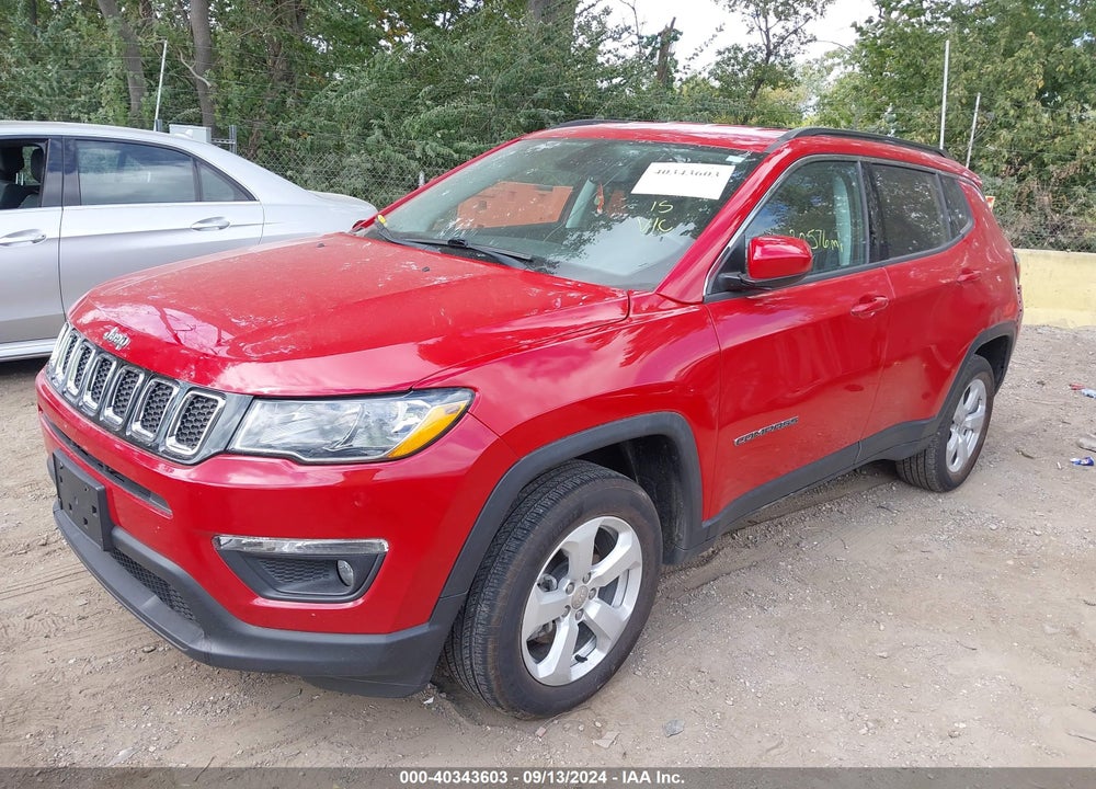 2021 JEEP COMPASS LATITUDE 4X4 VIN: 3C4NJDBB5MT515500