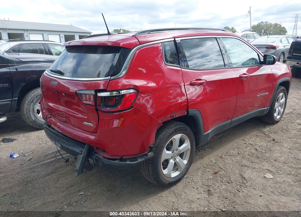 2021 JEEP COMPASS LATITUDE 4X4 VIN: 3C4NJDBB5MT515500