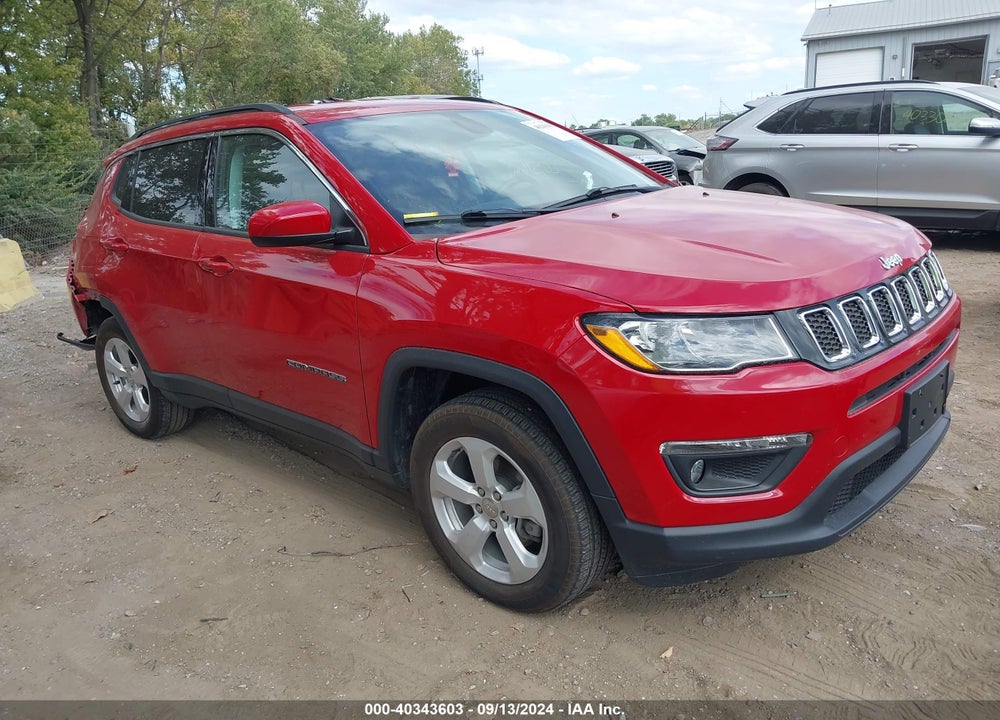 2021 JEEP COMPASS LATITUDE 4X4 VIN: 3C4NJDBB5MT515500