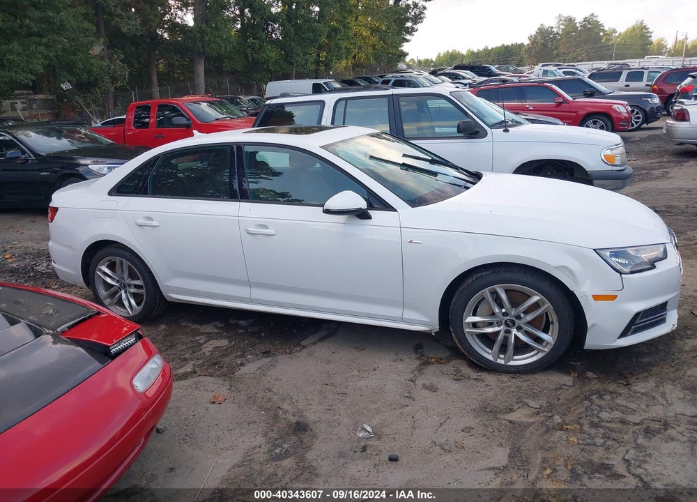 2017 AUDI A4 2.0T SEASON OF  PREMIUM VIN: WAUDNAF42HN055564