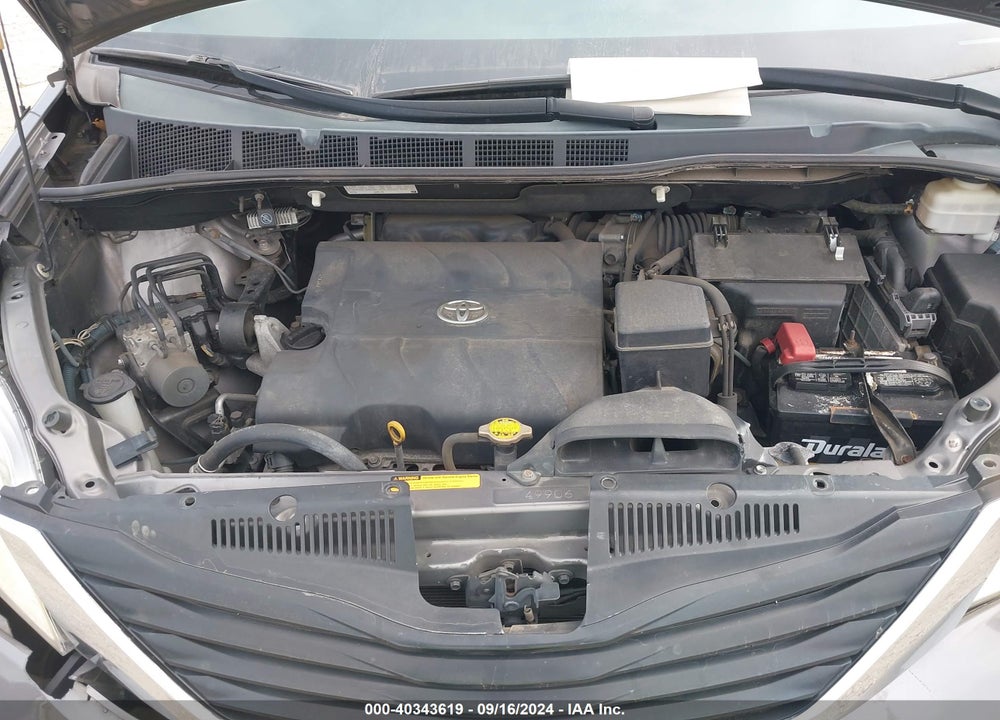 2011 TOYOTA SIENNA LE VIN: 5TDJK3DC4BS025049