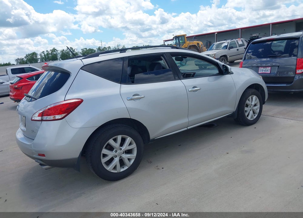 2011 NISSAN MURANO LE/S/SL/SV VIN: JN8AZ1MU4BW061739