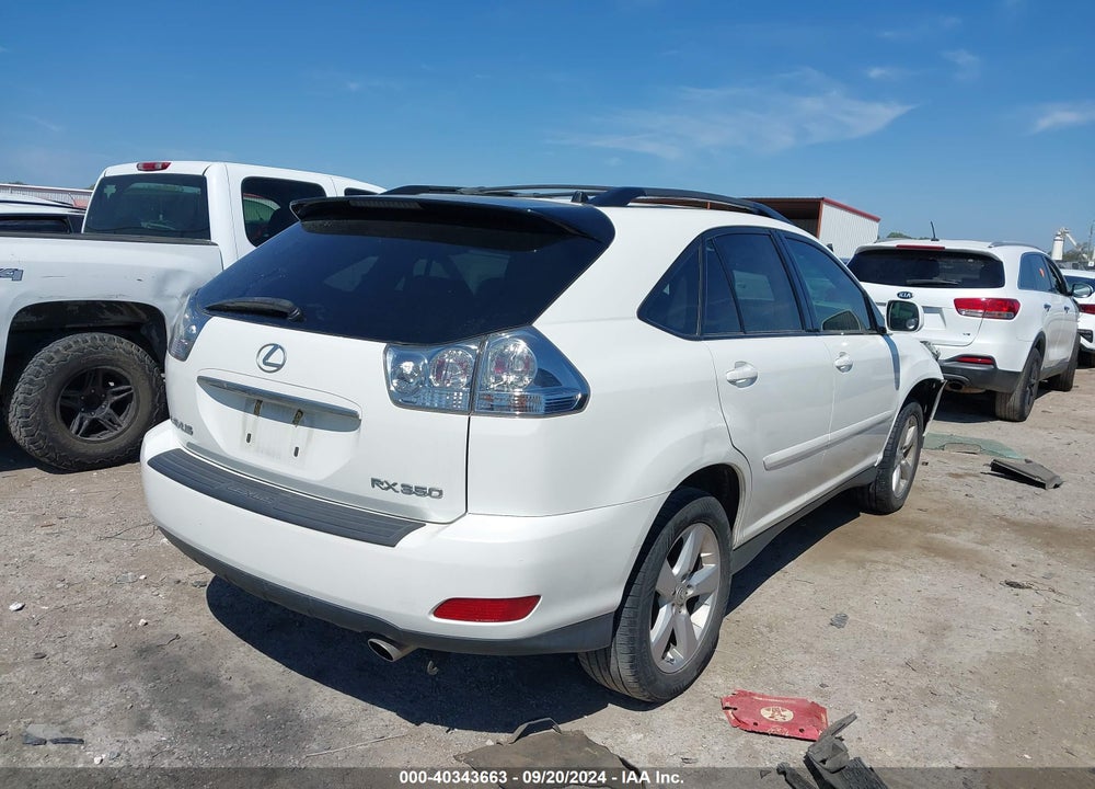 2007 LEXUS RX 350 VIN: 2T2GK31U47C002566