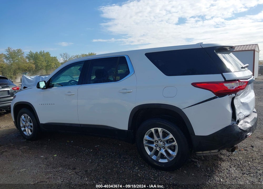 2020 CHEVROLET TRAVERSE FWD LS VIN: 1GNERFKW2LJ259532