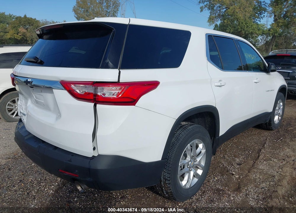 2020 CHEVROLET TRAVERSE FWD LS VIN: 1GNERFKW2LJ259532