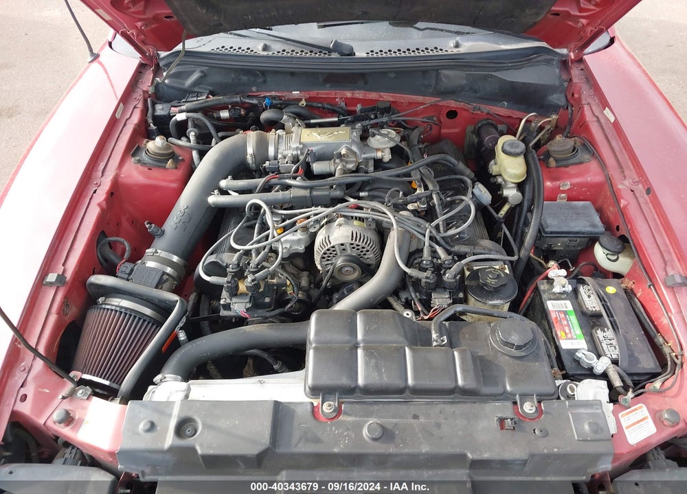 1998 FORD MUSTANG GT VIN: 1FAFP45X7WF204261