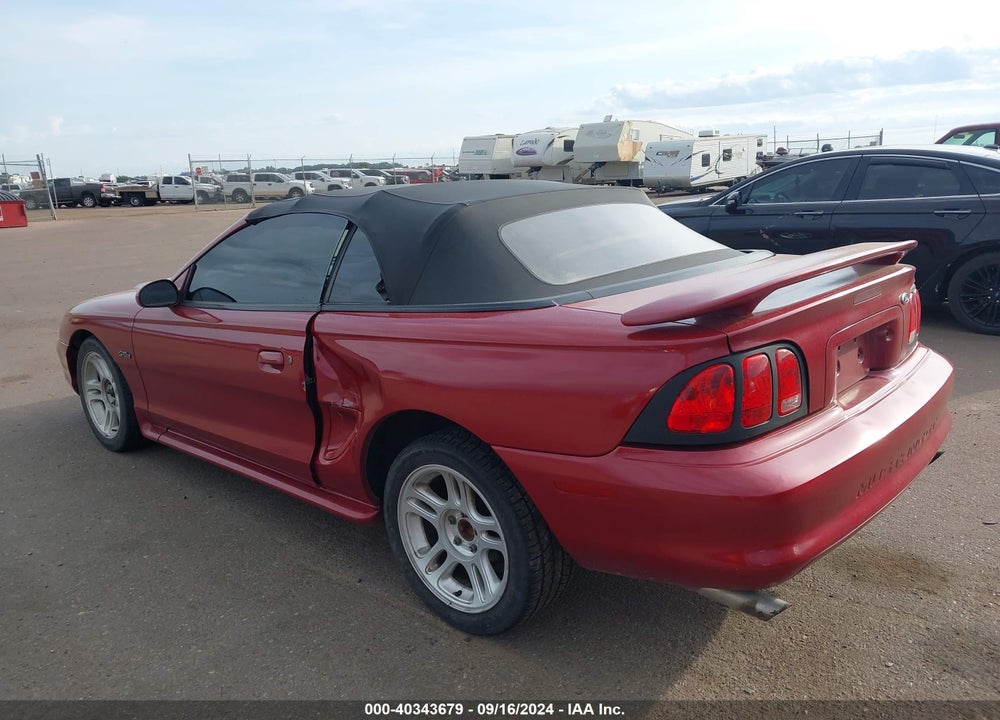 1998 FORD MUSTANG GT VIN: 1FAFP45X7WF204261