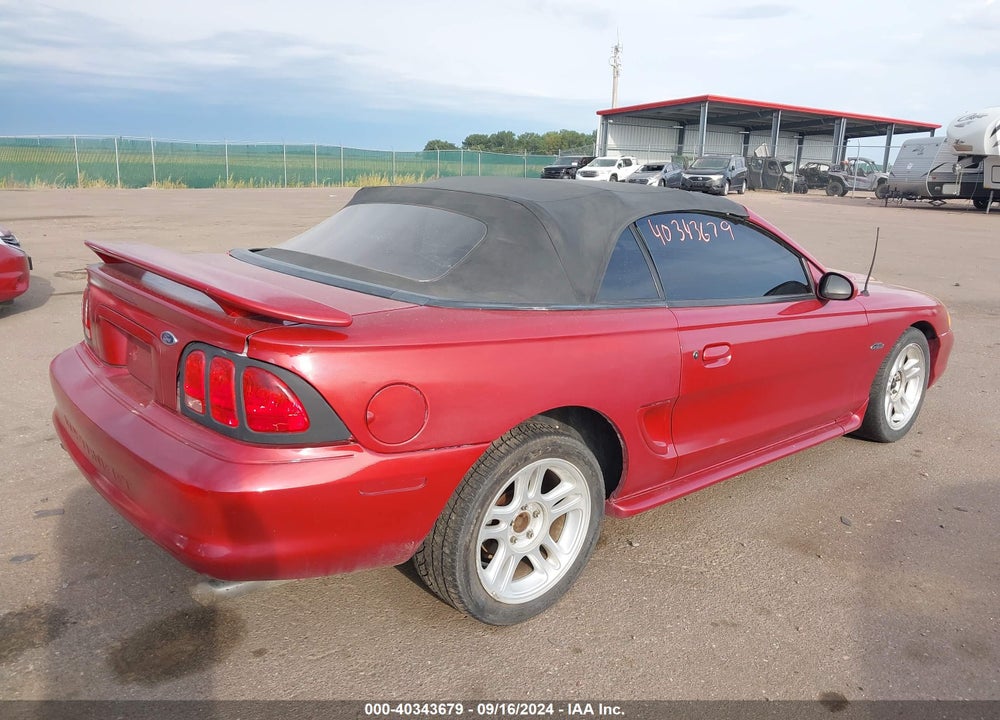 1998 FORD MUSTANG GT VIN: 1FAFP45X7WF204261