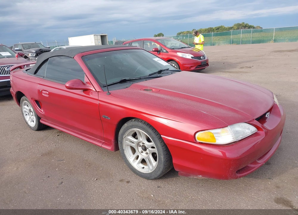 1998 FORD MUSTANG GT VIN: 1FAFP45X7WF204261