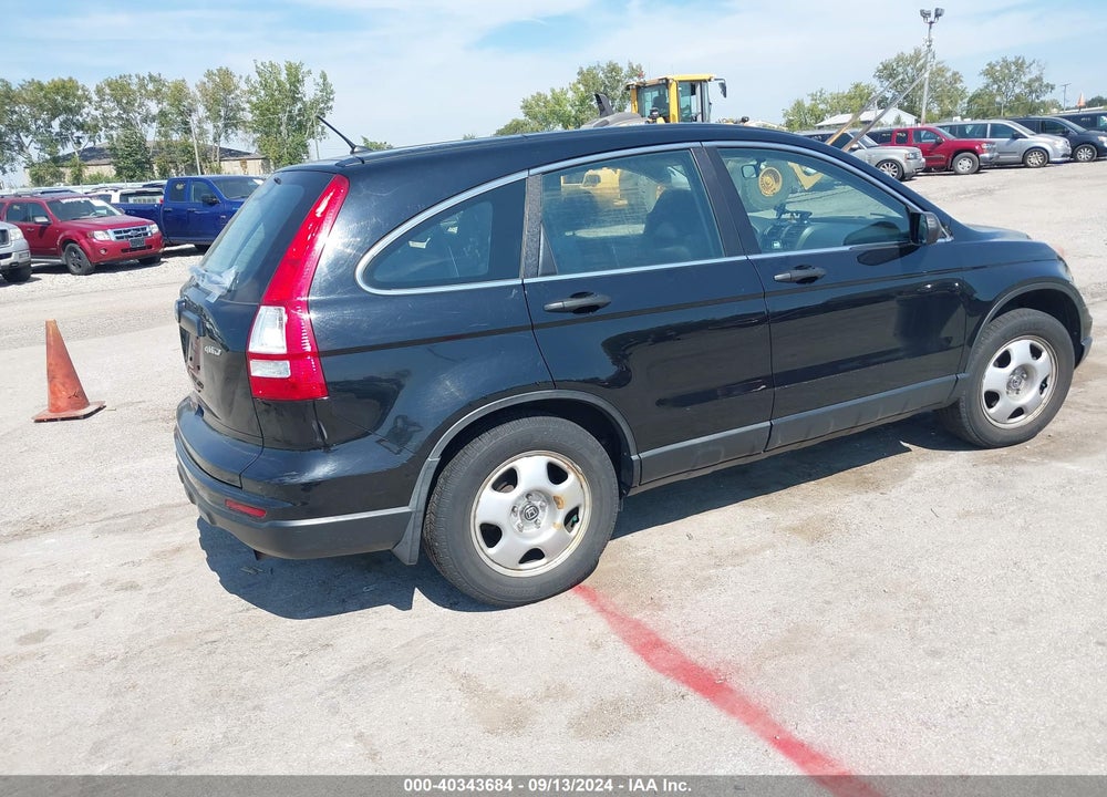2010 HONDA CR-V LX VIN: 5J6RE4H38AL006573
